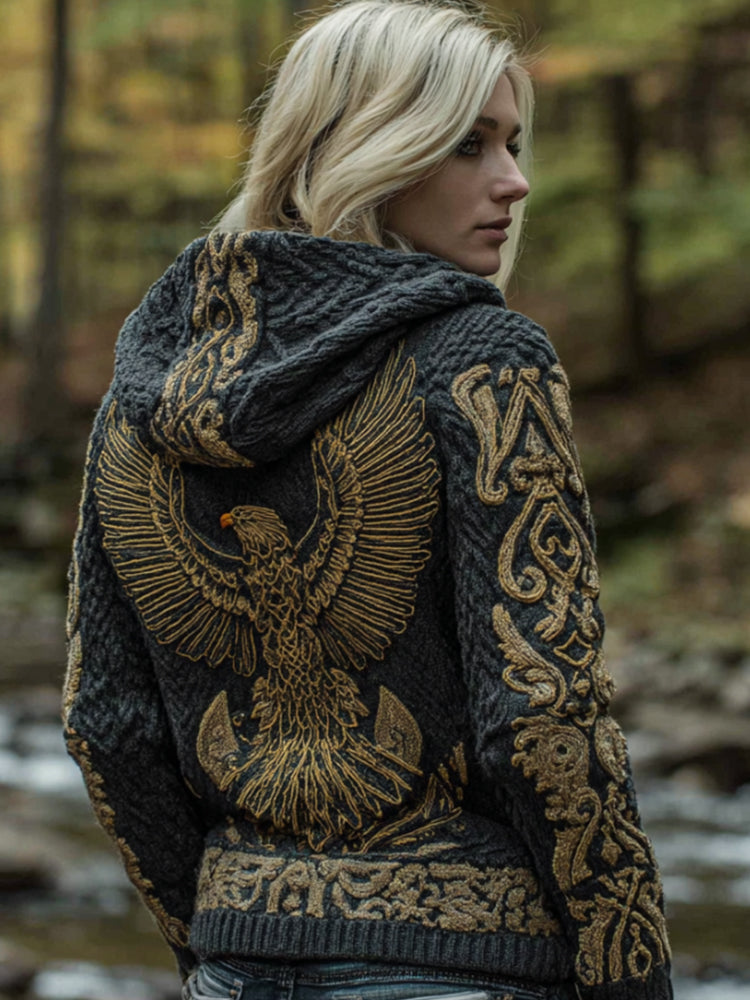 Vintage inspirierte Strickjacke