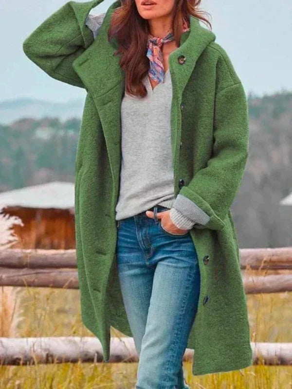 MW | stilvolle lange Tweedjacke