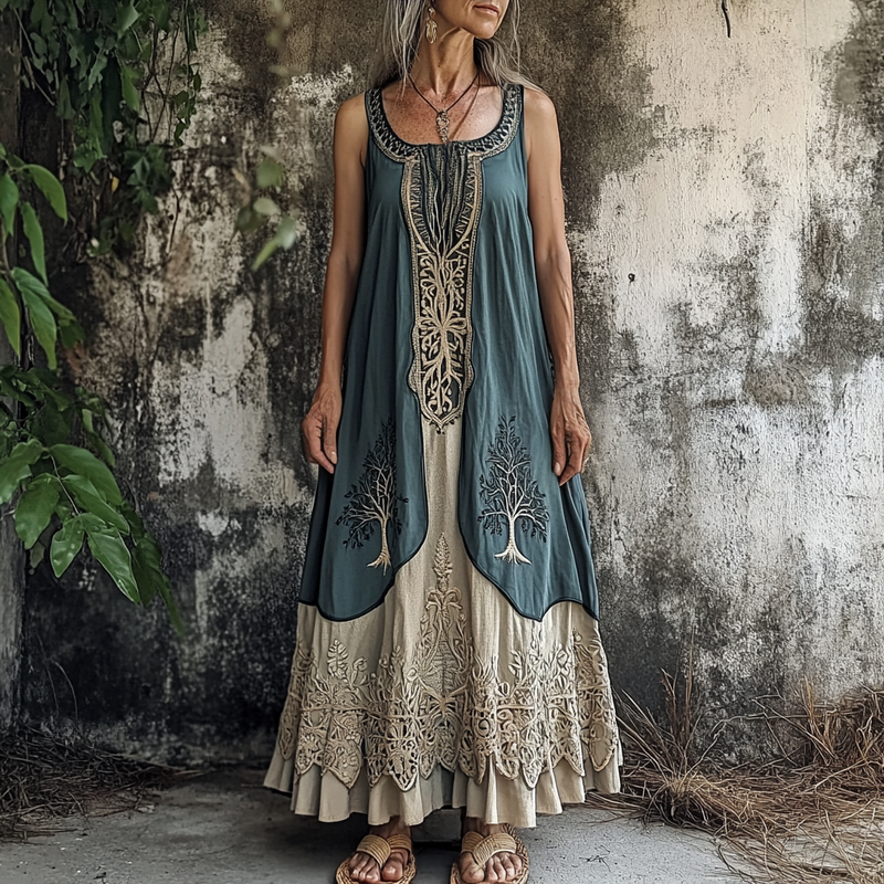 Wunderschön gefertigte Kleid