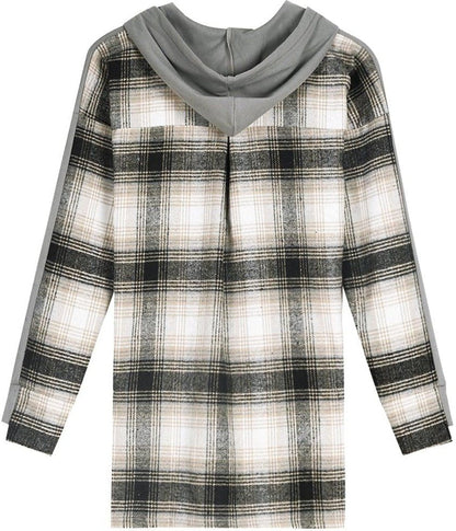 MW | Bequemes langärmeliges Patchwork-Sweatshirt