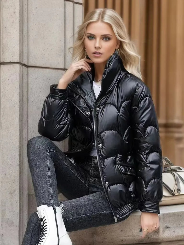 Klassisch gestaltete Jacke