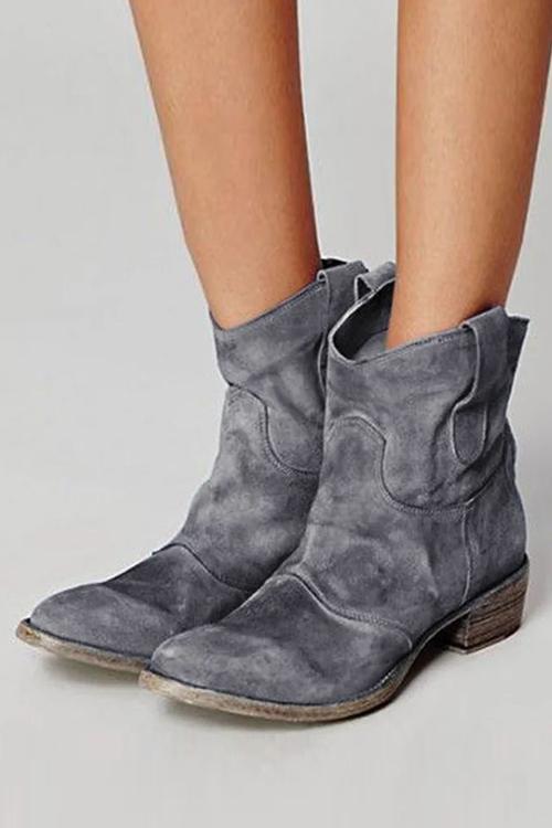 MW | Unterstützte Wildleder-Stiefeletten