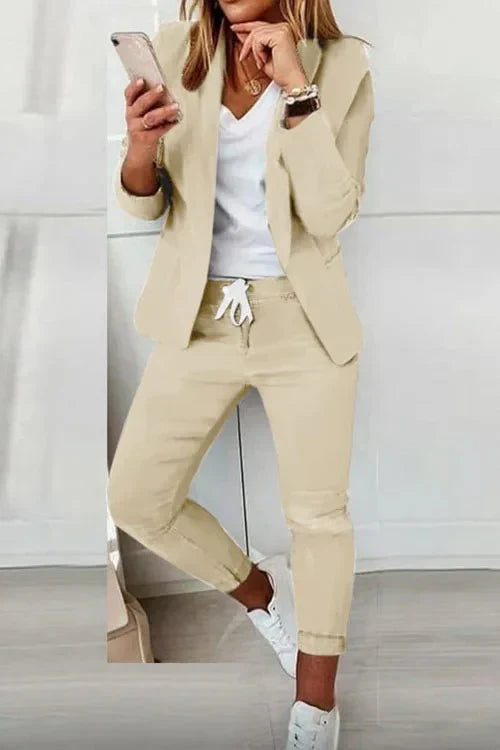 MW | Langärmeliger Blazer und Hose