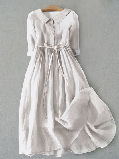 MW | Literarisch schlichtes Baumwollkleid