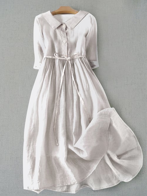 MW | Literarisch schlichtes Baumwollkleid