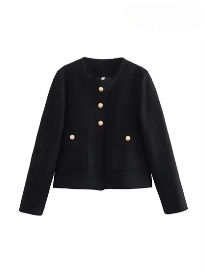 Klassisch gestaltete Jacke