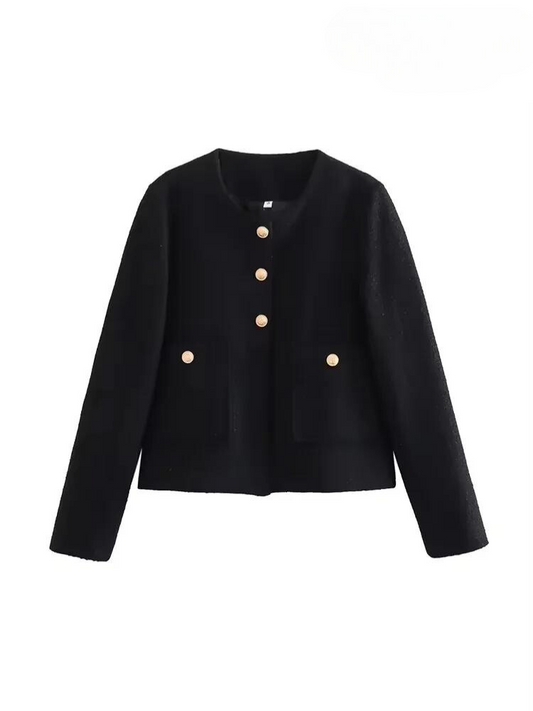 Klassisch gestaltete Jacke