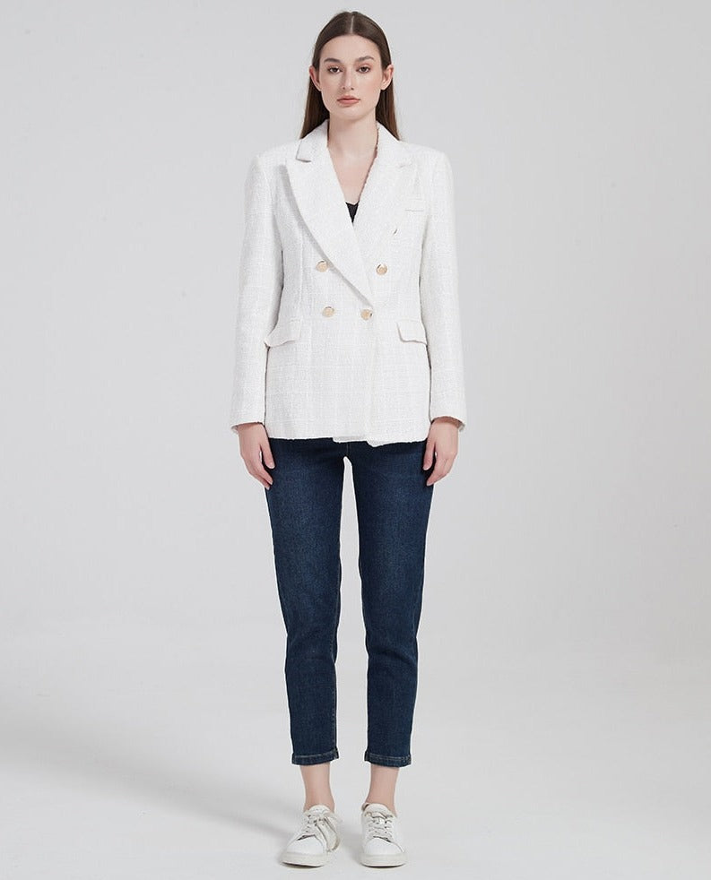 MW | Zweireihiger Blazer für Frauen