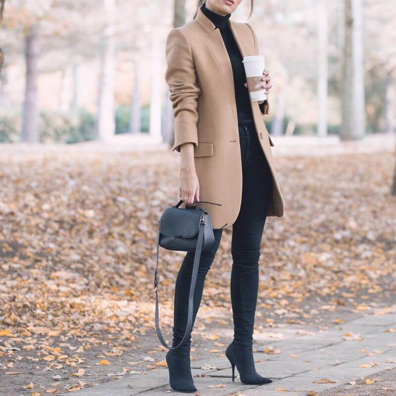 Anmutig gestaltete Jacke