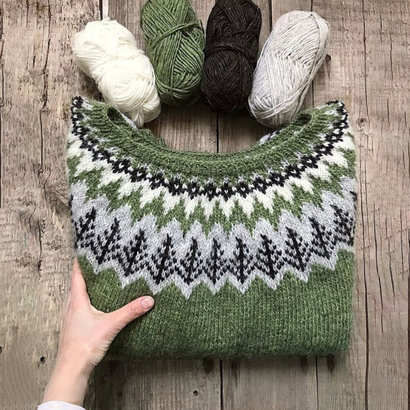 Klassisch gestaltete Pullover