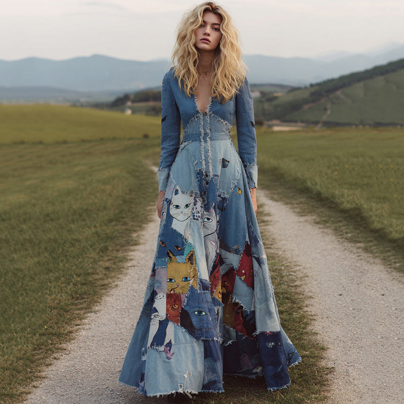 Wunderschön gefertigte Kleid