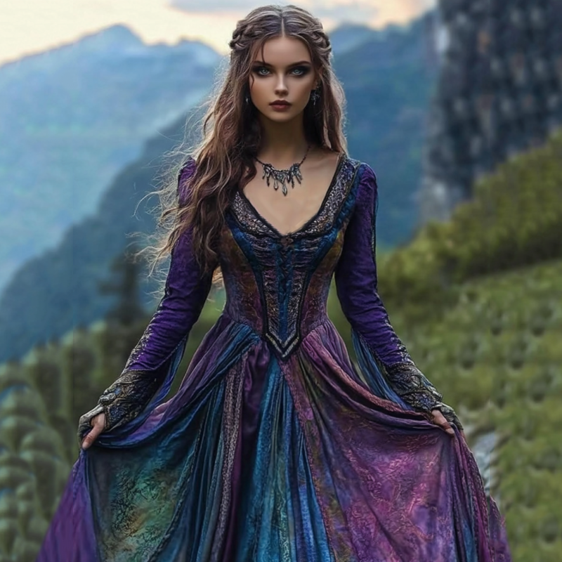 Durchdacht gestaltete Kleid