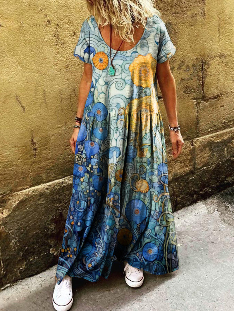 Anmutig gestaltete Kleid