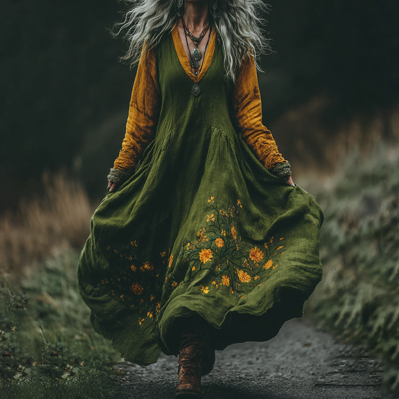 Zeitloser Vintage-Stil Kleid