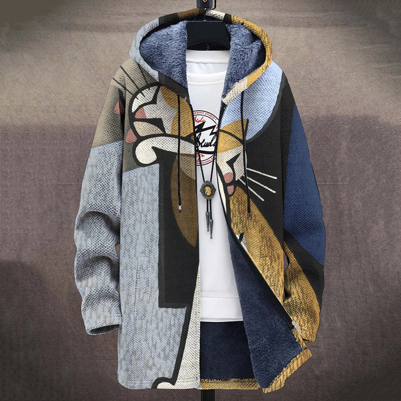 Anmutig gestaltete Strickjacke