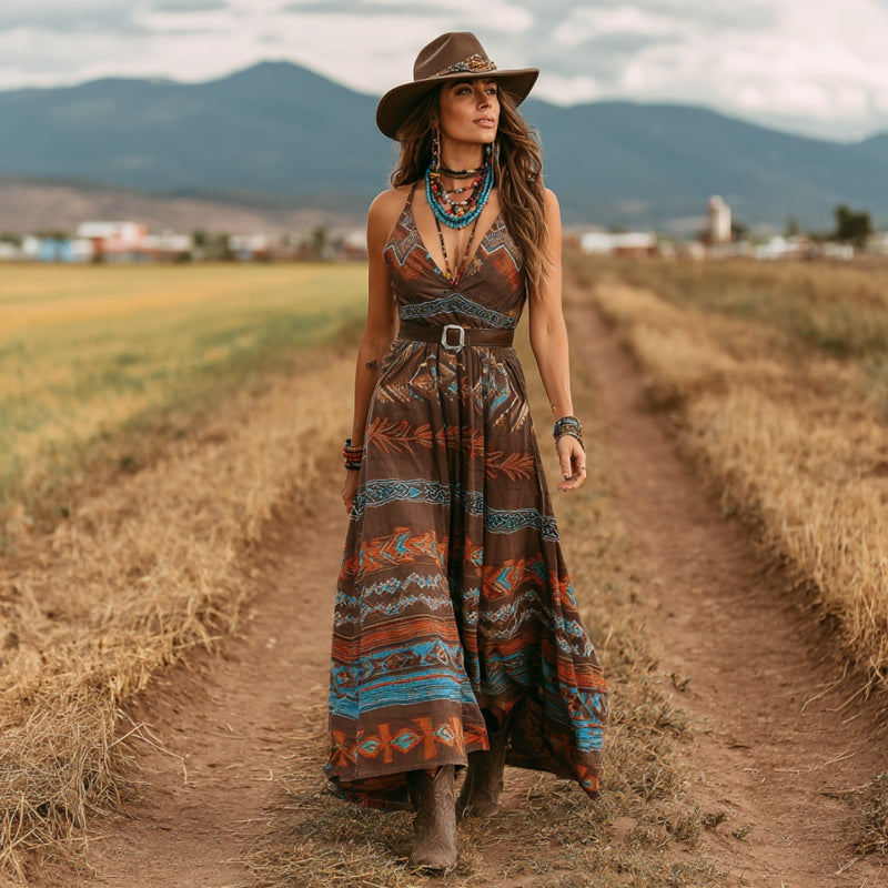 Klassische Vintage Kleid