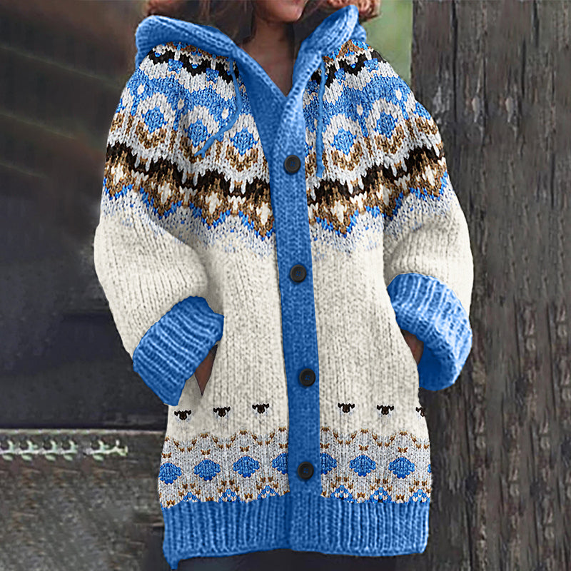 Elegant gestaltete Strickjacke
