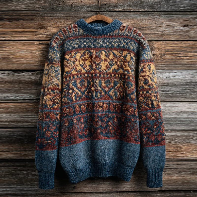 Zeitloser Vintage-Stil Pullover