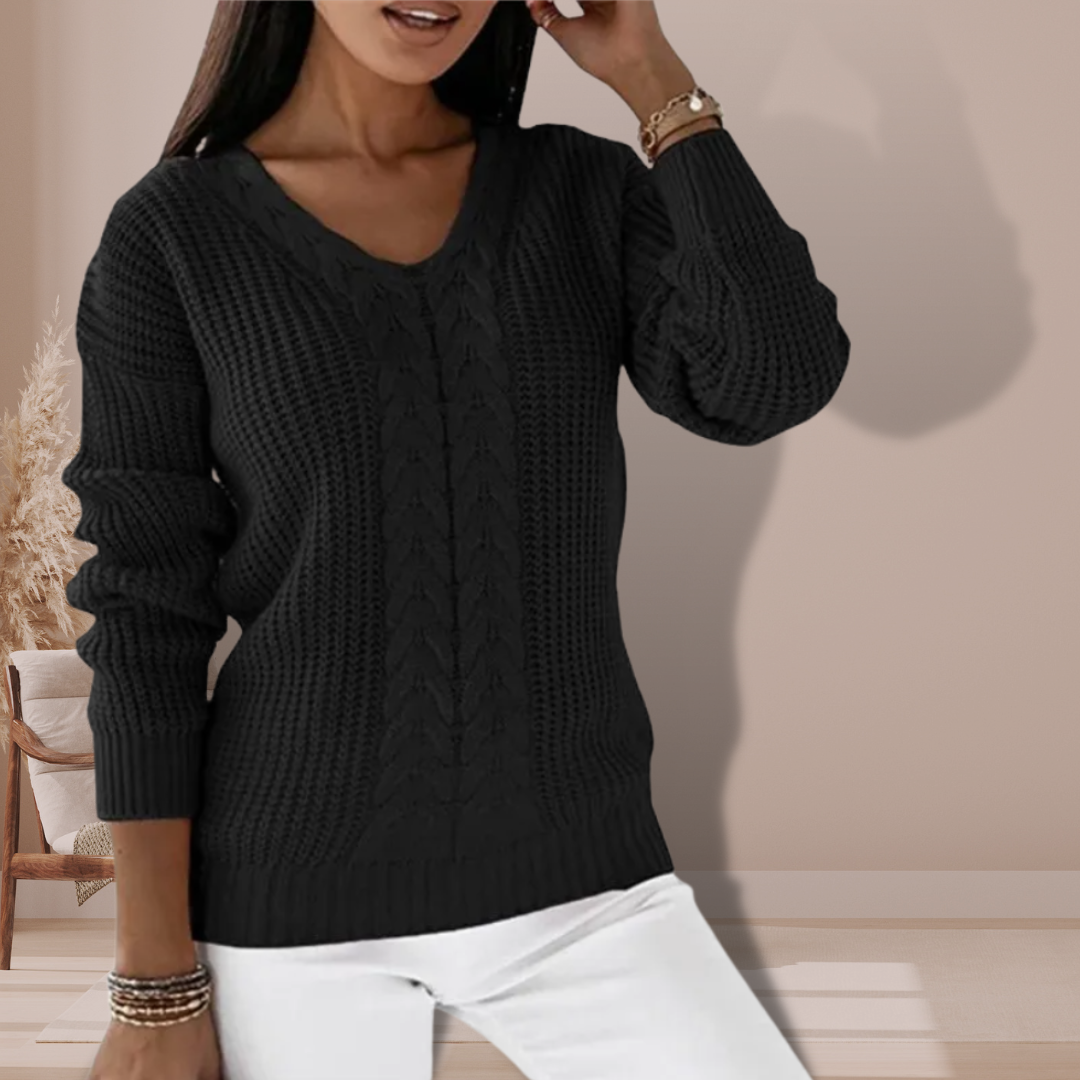 Wunderschön gefertigter Pullover