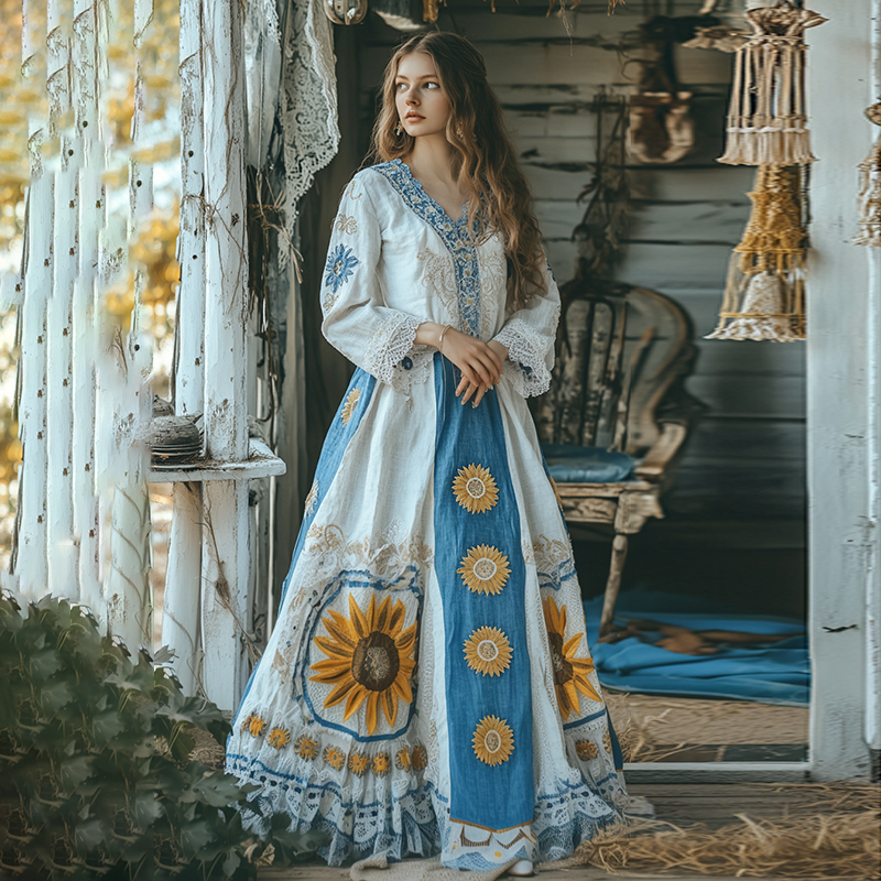 Vintage inspirierte Kleid