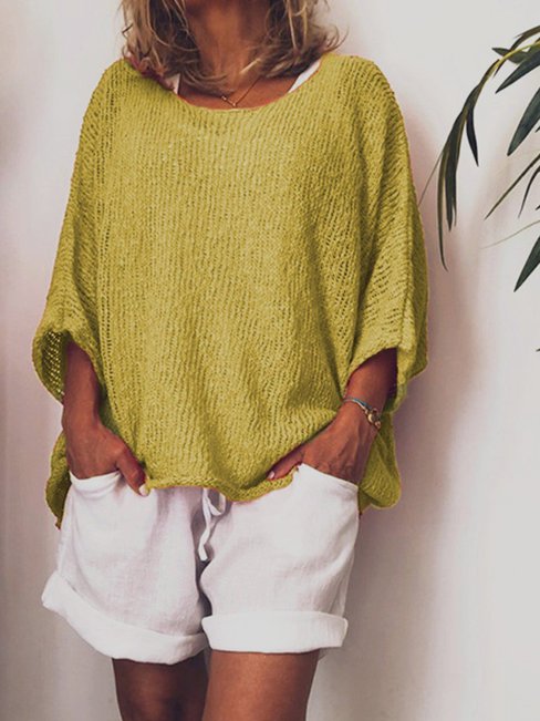 Zeitloser Vintage-Stil Pullover