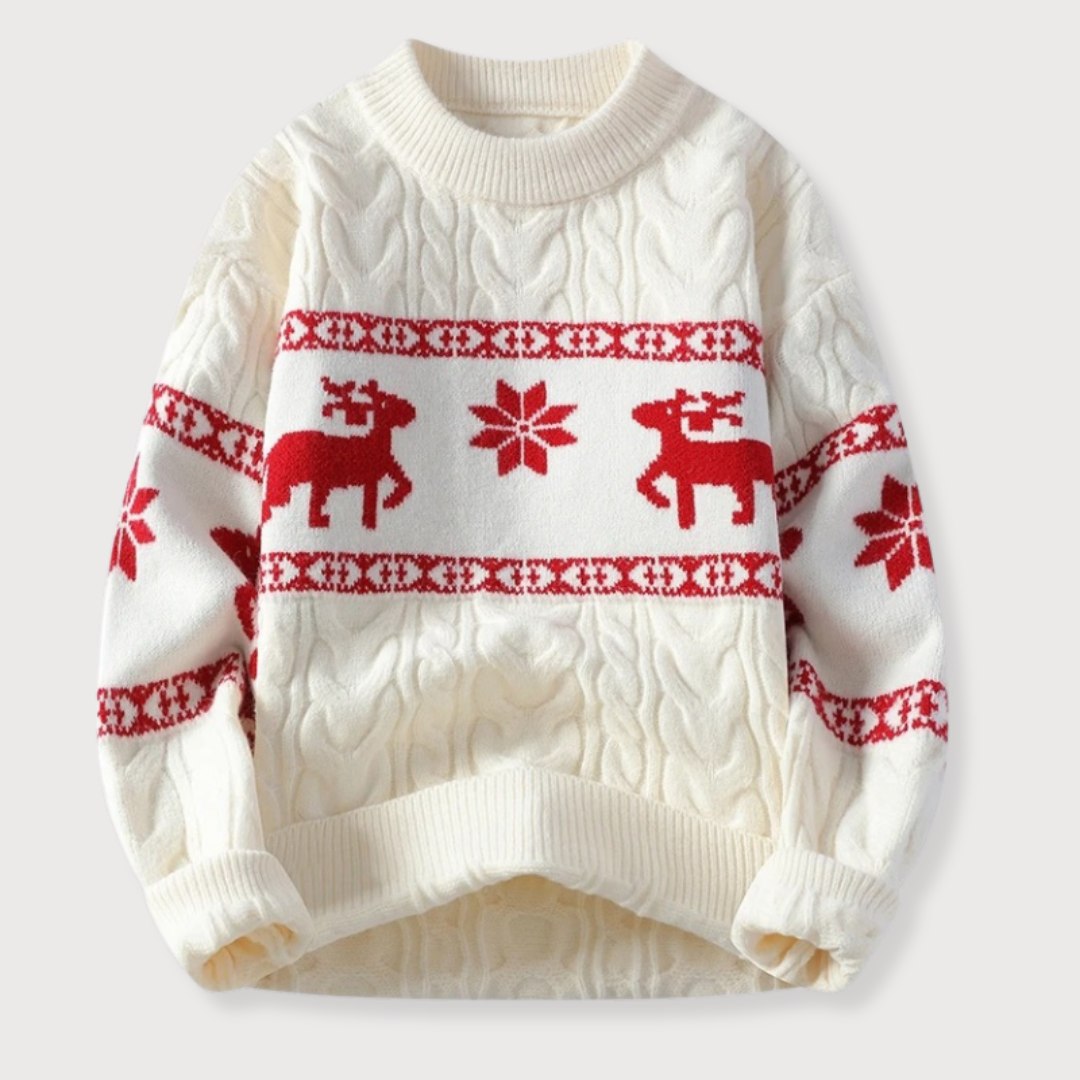 Zeitloser Vintage-Stil Pullover