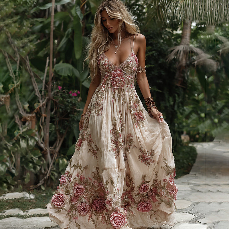 Wunderschön gefertigte Kleid