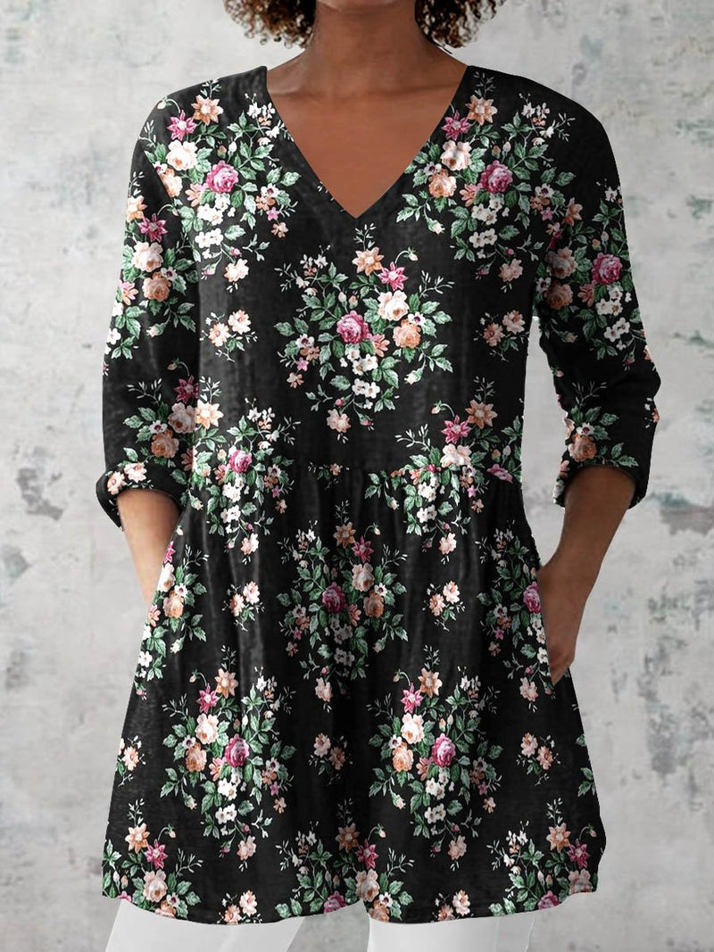Zeitloser Vintage-Stil Top