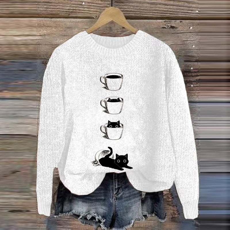 Zeitloser Vintage-Stil Pullover