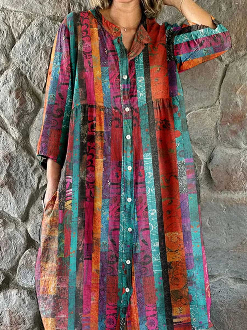 Zeitloser Vintage-Stil Kleid