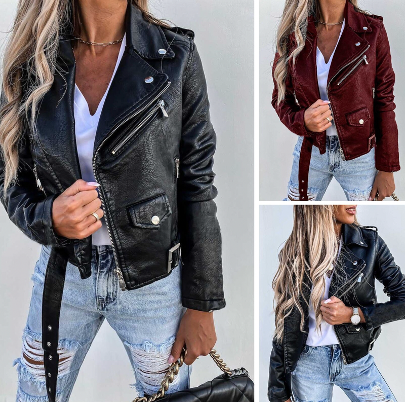 Anmutig gestaltete Jacke