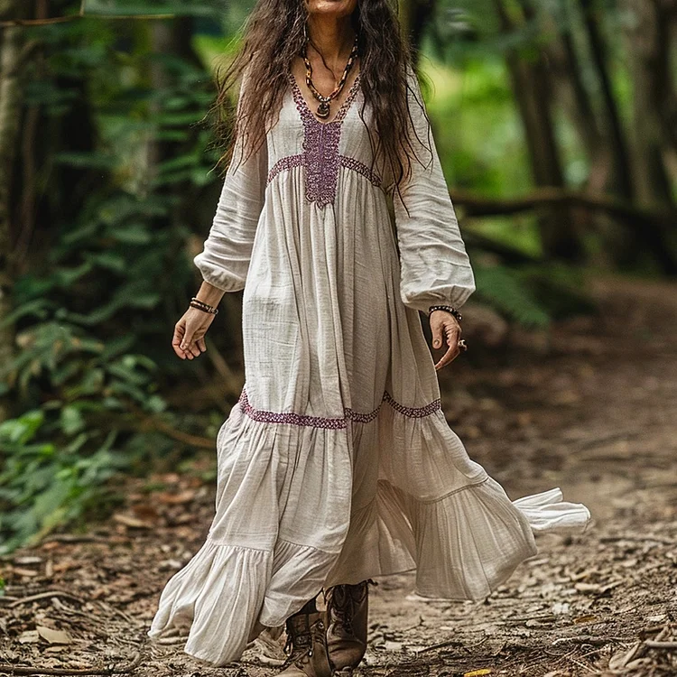 Zeitloser Vintage-Stil Kleid