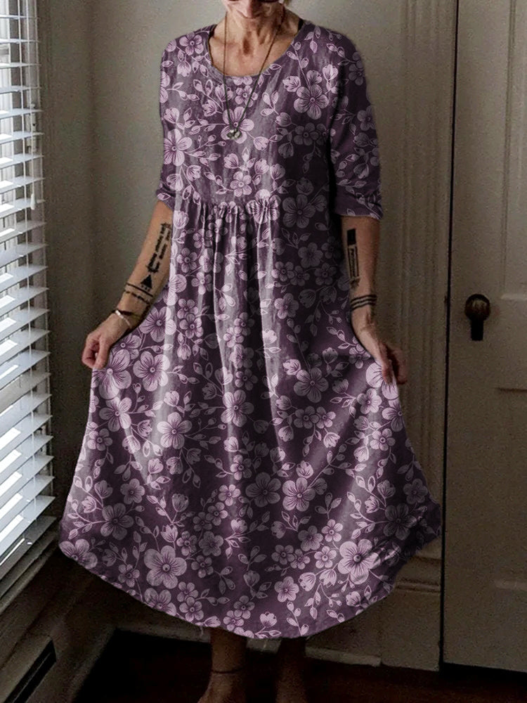 Zeitloser Vintage-Stil Kleid