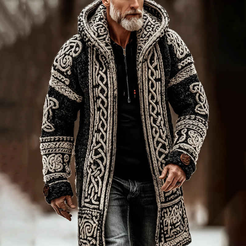 Klassische Vintage Strickjacke