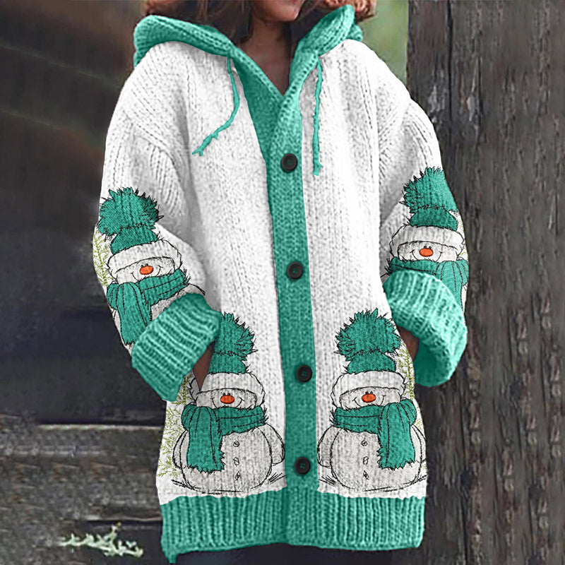 Anmutig gestaltete Strickjacke