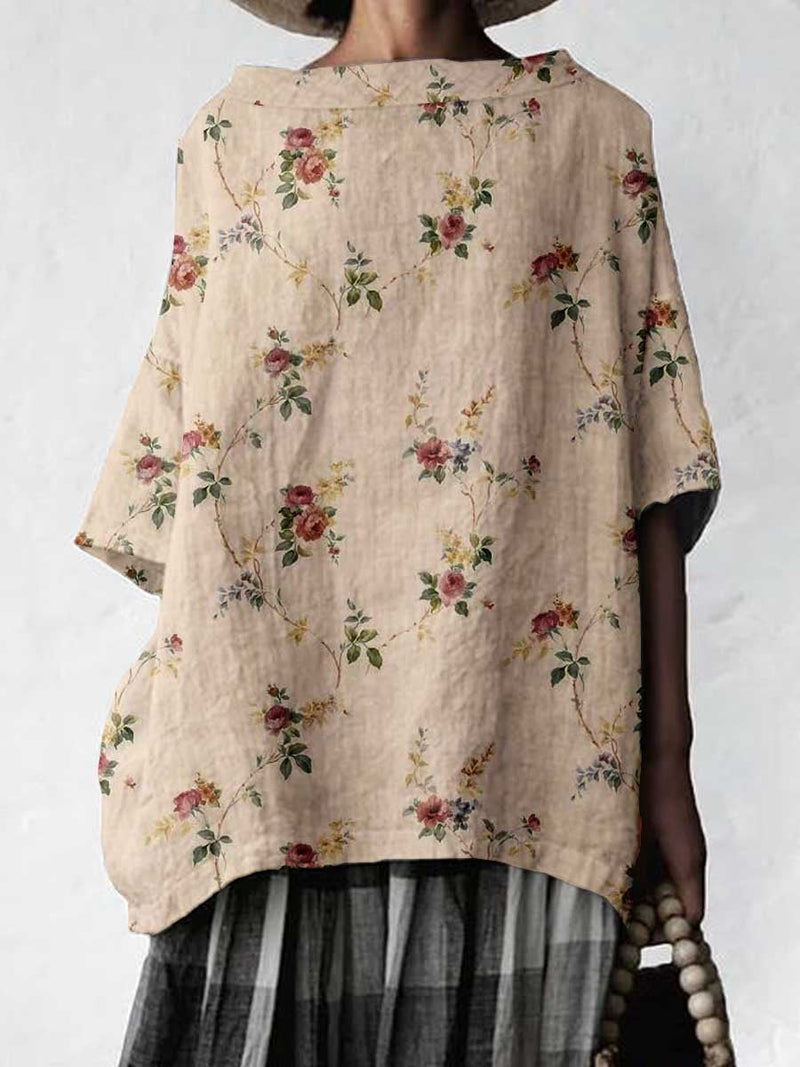 Zeitloser Vintage-Stil Top