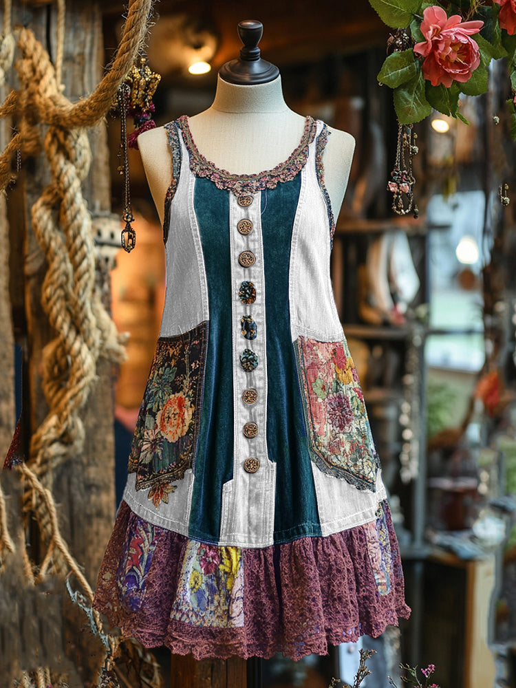 Zeitloser Vintage-Stil Kleid
