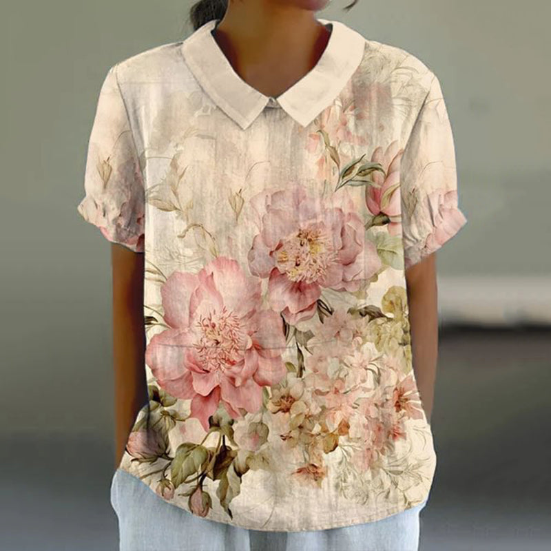 Klassische Vintage Bluse