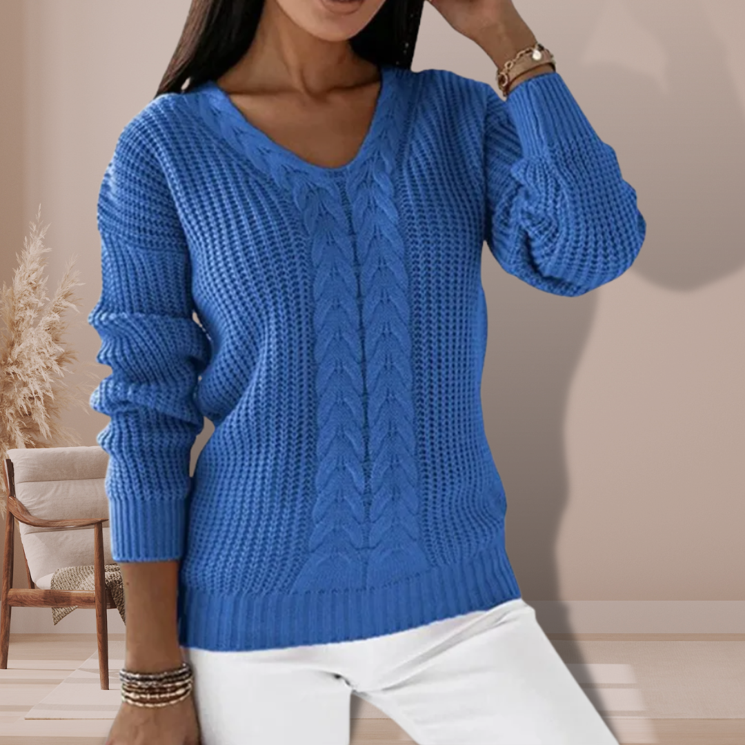 Wunderschön gefertigter Pullover