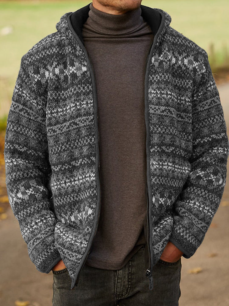 Elegant gestaltete Strickjacke
