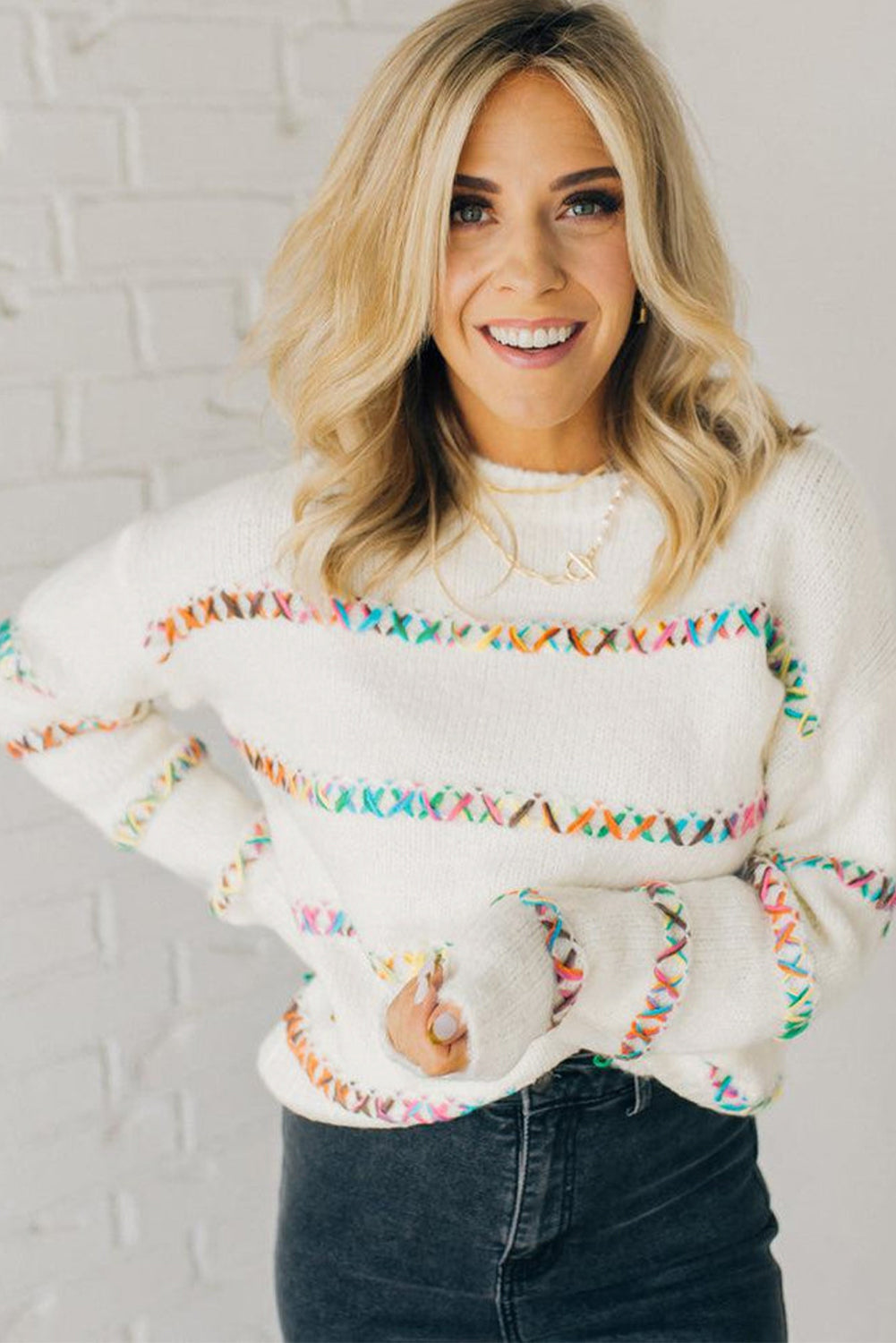 Klassisch gestaltete Pullover