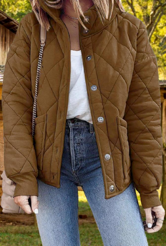Zeitloser Vintage-Stil Jacke