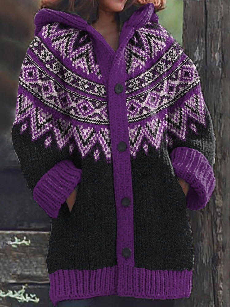 Elegant gestaltete Strickjacke