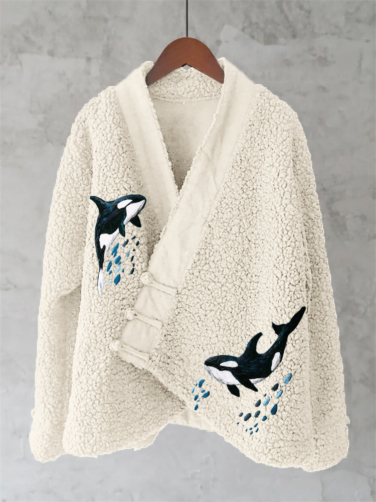 Klassische Vintage Strickjacke