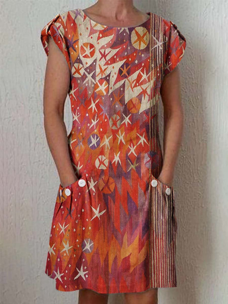 Anmutig gestaltete Kleid