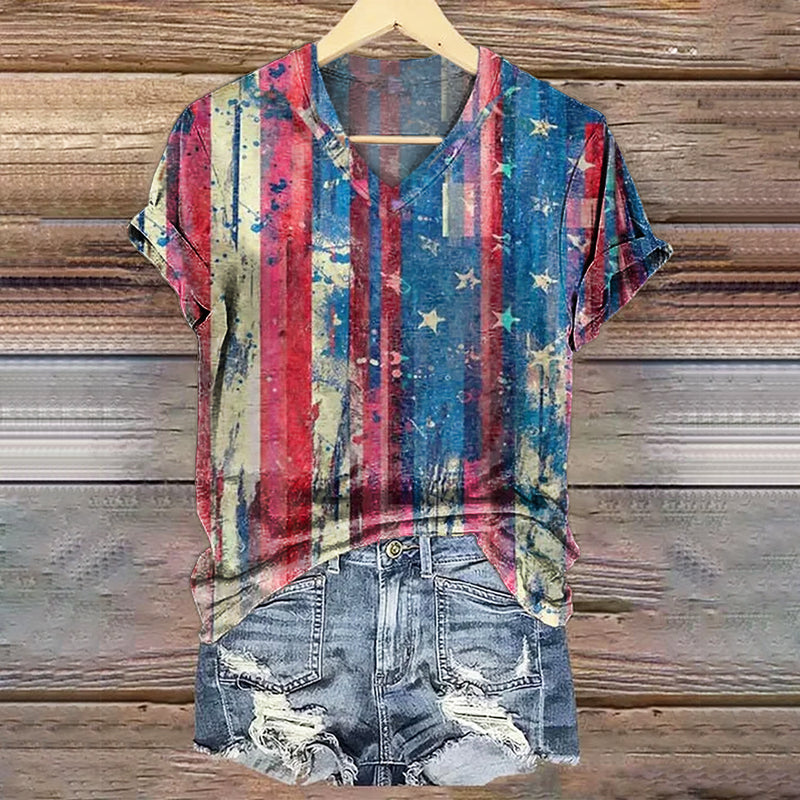 Zeitloser Vintage-Stil T-Shirt