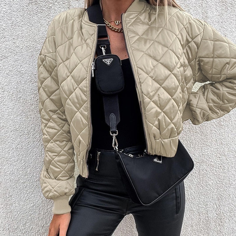 Anmutig gestaltete Jacke