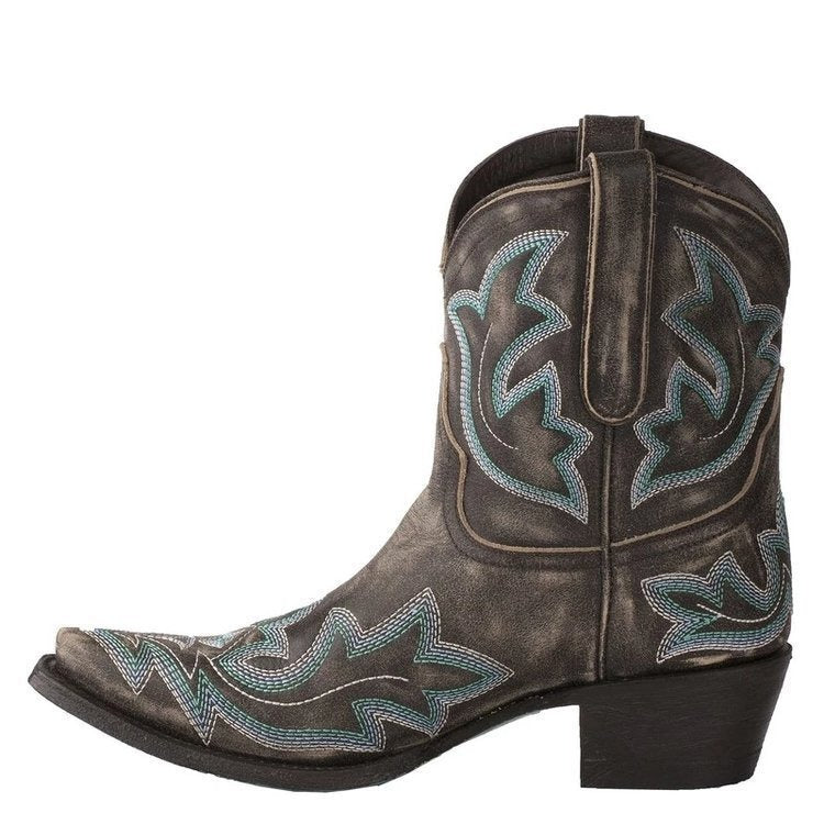 Vintage-inspirierte orthopädische Stiefel