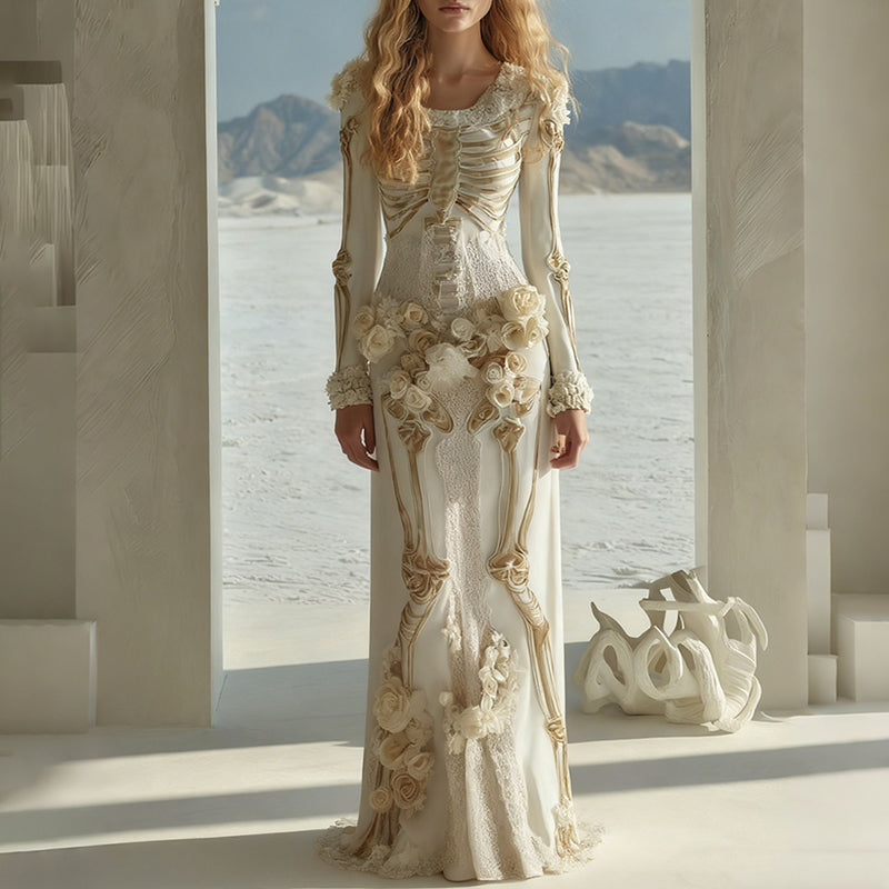 Zeitloser Vintage-Stil Kleid