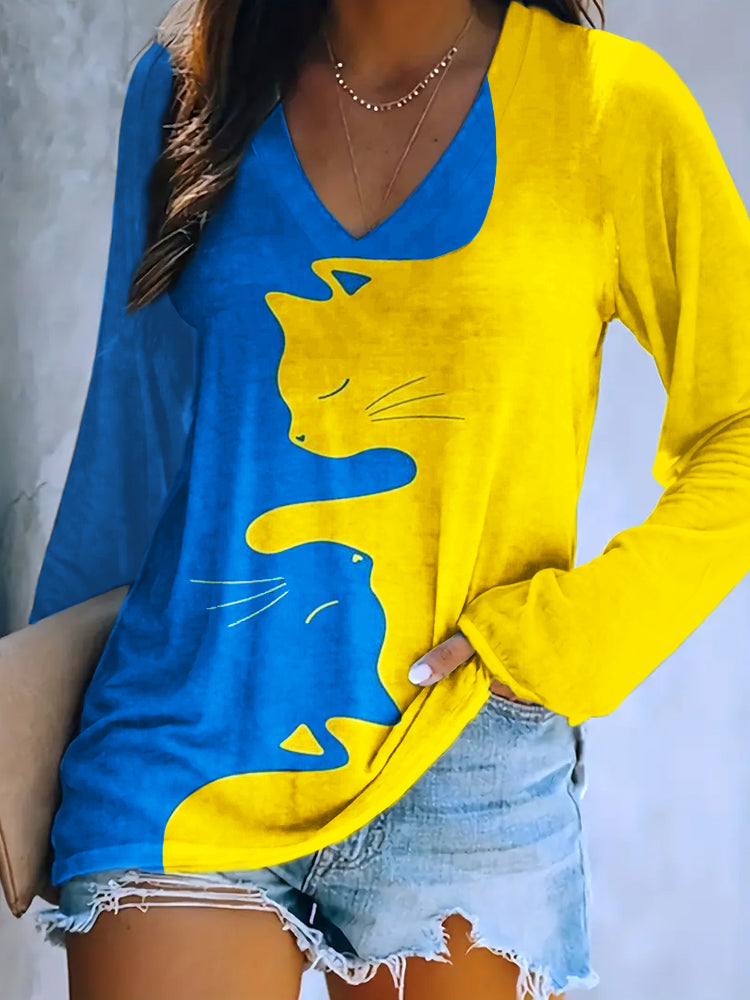 Durchdacht gestaltete T-Shirt